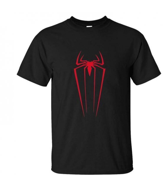 MC003 Spiderman Black Tshirt